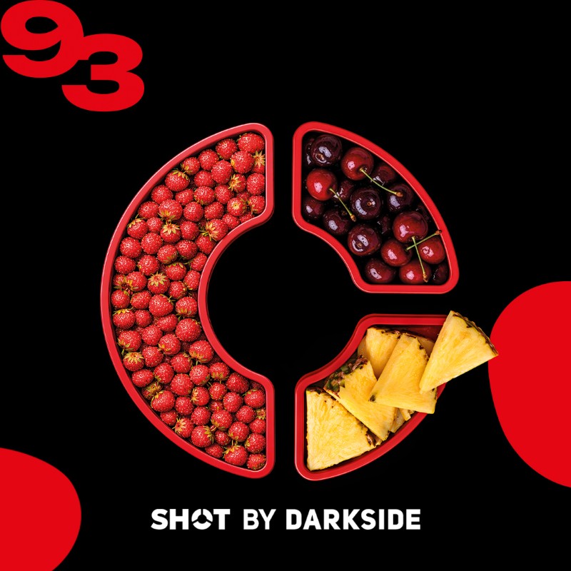 93 ЗЕМЛЯНИКА, вишня, ананас